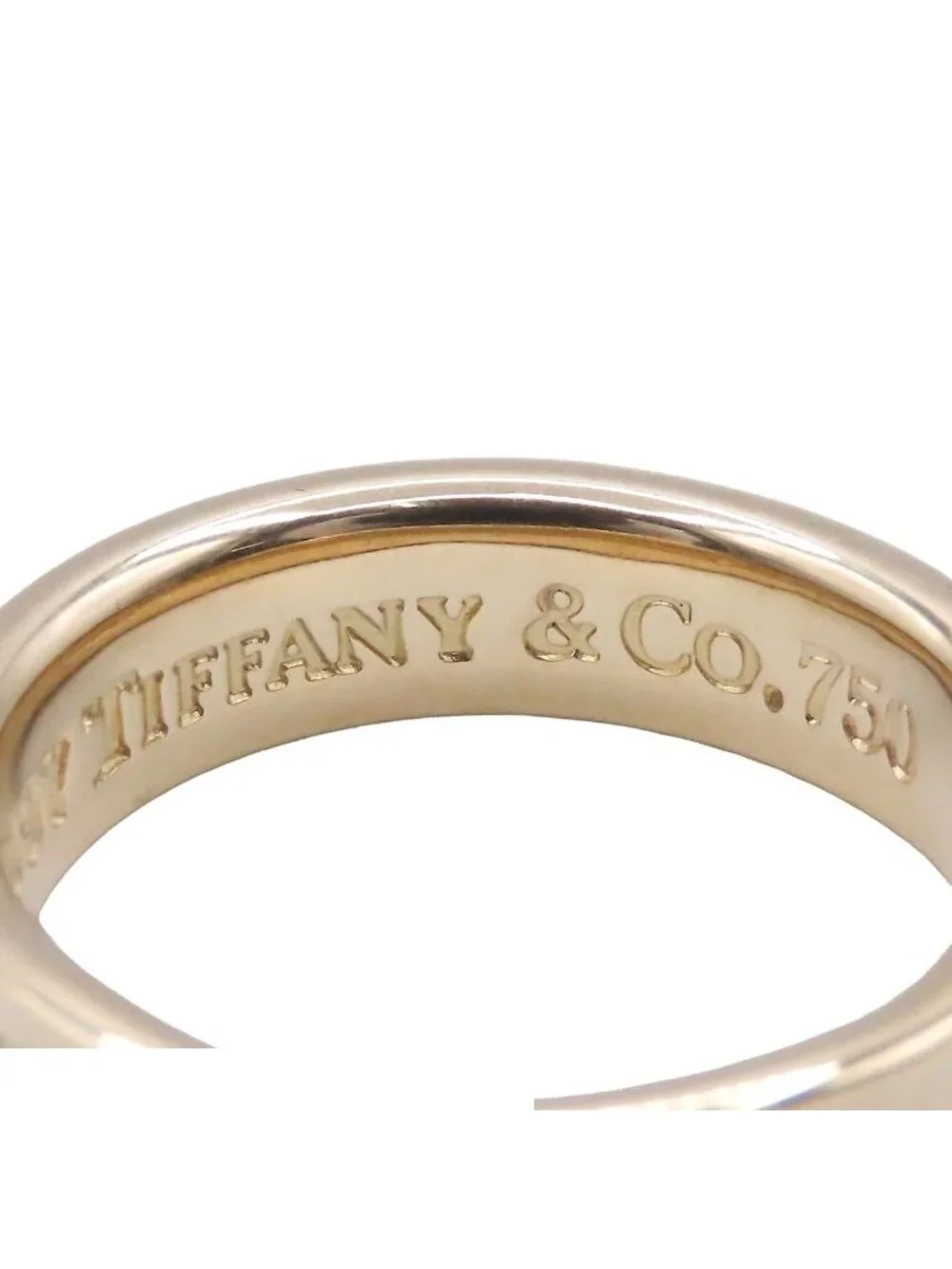 Tiffany & Co 1837 Yellow Gold 18K Ring